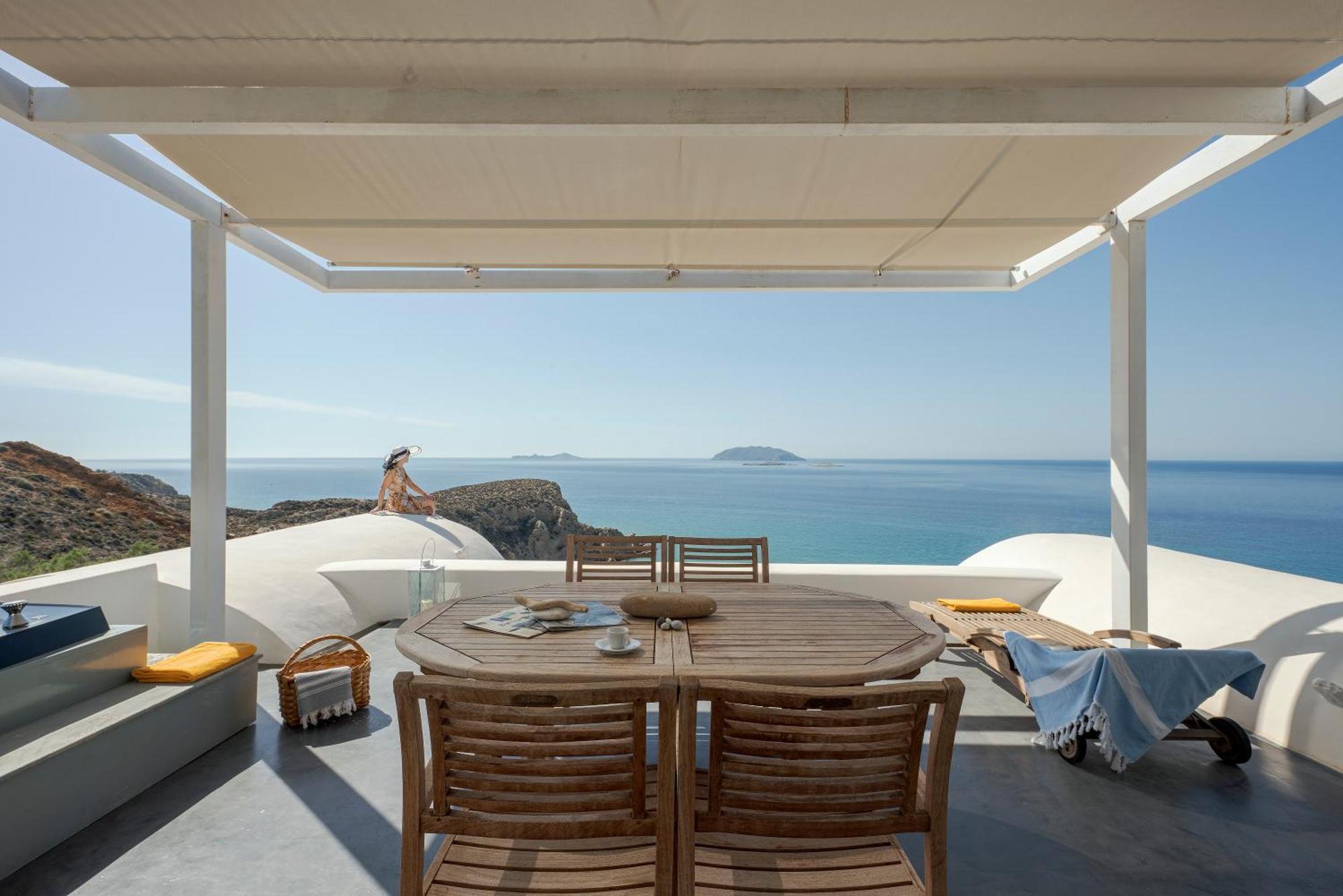 Apollon Village Hotel Анафи Экстерьер фото